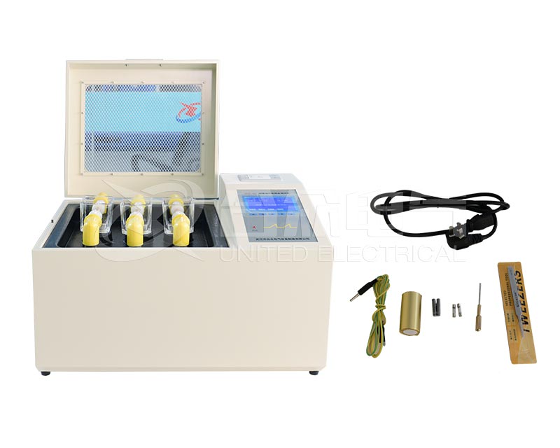 絕緣油介電強度測試儀 HZJC-202S 三杯絕緣油擊穿電壓測試儀 